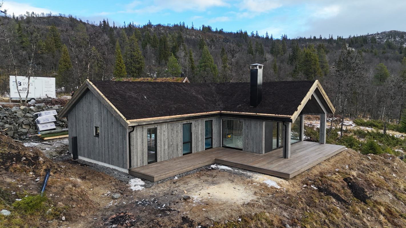 Ferdig hytte «Solmark»