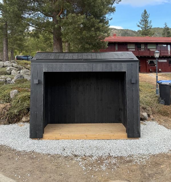 Søppelskur